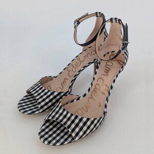 Sam Edelman Black and White Heels